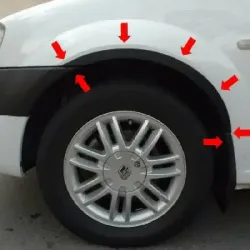 ال90 زه گلگير آکو فلاپ (زه فانتزي باريک)